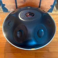 Handpan Premium D Kurd 9 note acciaio nitrurato