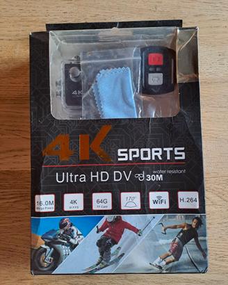 Fotocamera Portatile 4K + Accessori