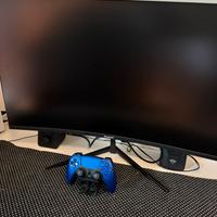 Set da gaming PlayStation 5 e Monitor gaming