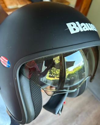 Casco Blauer jet