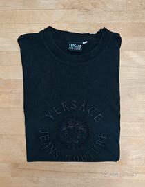 T-shirt nera uomo taglia M Versace anni 90