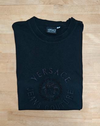 T-shirt nera uomo taglia M Versace anni 90