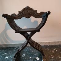 Sedia Savonarola XIX secolo