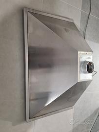 Cappa acciaio inox