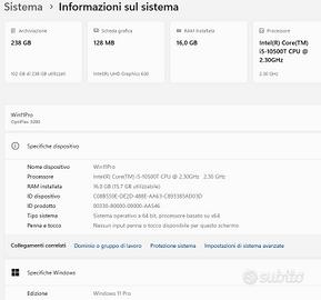 Micro PC Dell modello OptiPlex 3090 con Windows 11