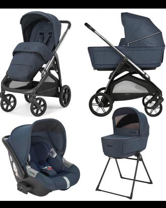 Trio Inglesina Aptica 2024 Blu Navy + Stand Up