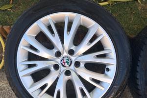 cerchi 17 " alfa romeo Giulietta  +gomme antineve 