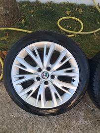 cerchi 17 " alfa romeo Giulietta  +gomme antineve 
