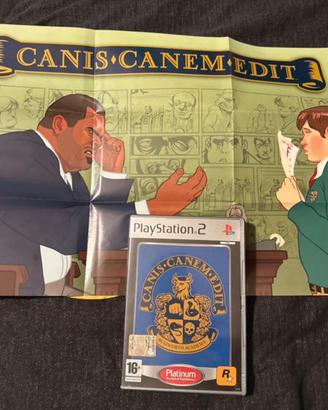 Playstation 2 Canis Canem Edit Bully con mappa