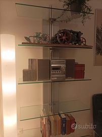 Libreria in vetro Cattelan