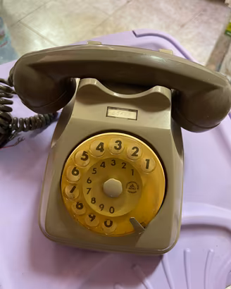 Telefono vintage SIP SIEMENS Auso a disco