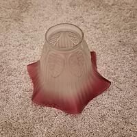 Tulip VETRO lavorato Viola satinato LAMPADARIO