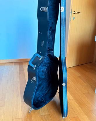 Custodia rigida originale Fender per chitarra acus