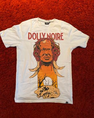 T-Shirt Dolly Noire bianca con grafica - Taglia M