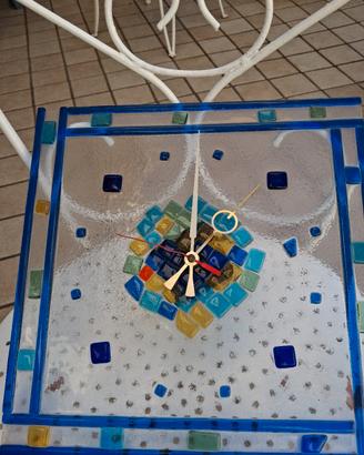 orologio in vetro