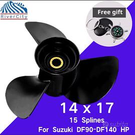 Elica in alluminio per Suzuki 90/140 cv