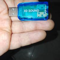 3D SOUND ADATTATORE USB AUDIO