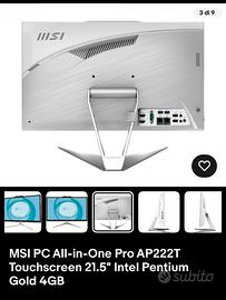 MSI PC All-in-One Pro AP222...
