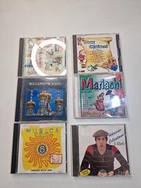 Lotto di 10 cd musicali di vario tipo originali