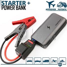 BOOSTER Auto AVVIATORE di Emergenza POWERBANK