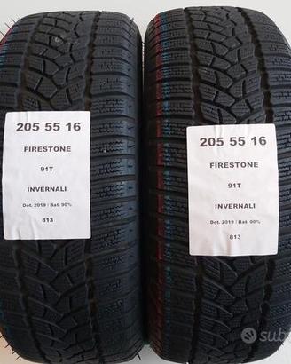 2 gomme 205 55 16 firestone a813