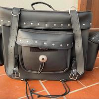 Borsa moto laterale Xelement Milwaukee Leather