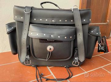 Borsa moto laterale Xelement Milwaukee Leather