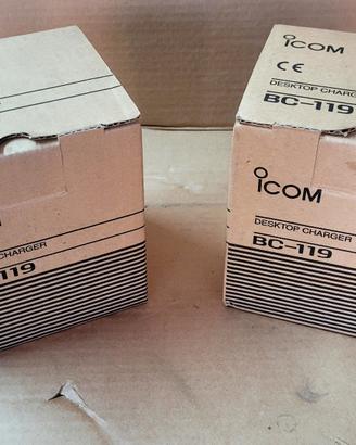 caricabatterie da tavolo ICOM BC  119