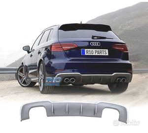 DIFFUSORE AUDI A3 8V S LINE 16-20 LOOK S3