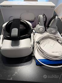 Oculus quest 2 + accessori Kiwi design