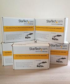 Scheda adattatore seriale PCI Express RS232 4porte