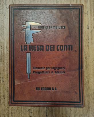 Manuale ingegneria LA RESA DEI CONTI CAMBIUZZI