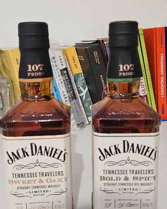 Jack Daniel's Tennessee Travelers 2 bottiglie