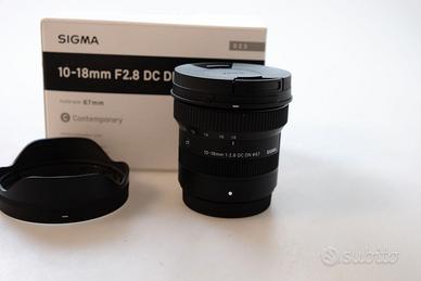 SIGMA 10-18 F 2.8 DC DN X FUJIFILM