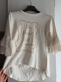 Maglia a tre quarti bambina