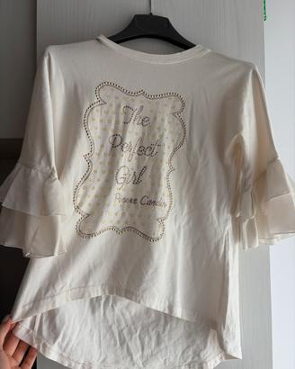 Maglia a tre quarti bambina