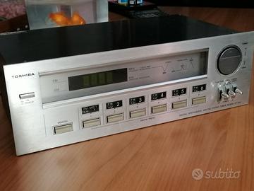 TOSHIBA ST-445 RADIO TUNER DIGITALE PIASTRA VINTAG