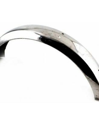 Parafango posteriore per moto stradale cromato