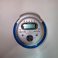 Lettore Cd/Mp3 Funzionante Irradio Argento/Blu Vin