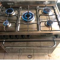 Cucina gas Lofra 5 fuochi forno gas 80/50cm