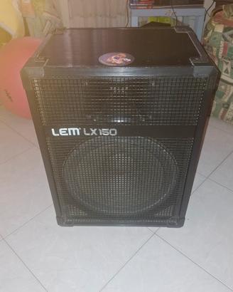 Cassa lem lx150 attiva singola
