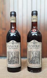 Vino rosso Gaiole Ricasoli, Chianti Classico 1971