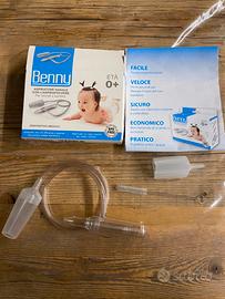 Aspiratore nasale con l’aspirapolvere