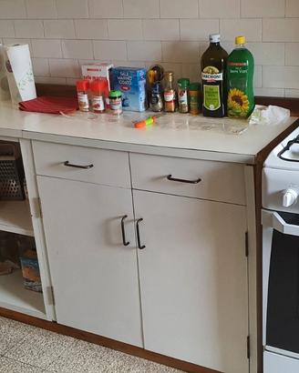 Mobili cucina, fornello , lavatrice