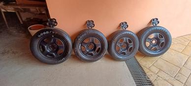 4 cerchi Jeep originali Mopar 16" gommati