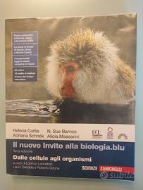 libro Il nuovo Invito alla biologia.blu