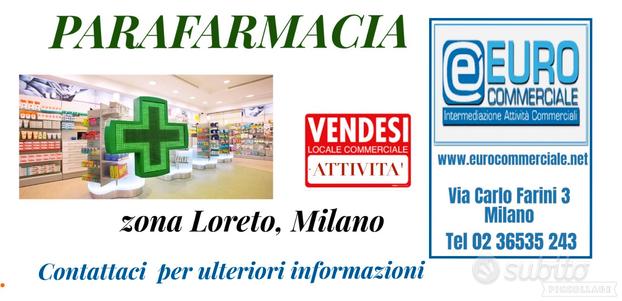 588/24 PARAFARMACIA in zona Loreto di mq 50