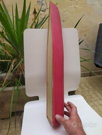 modello scafo a vela rosa