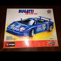 Modellino Bugatti blu