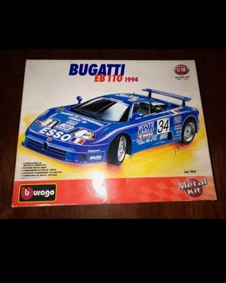 Modellino Bugatti blu